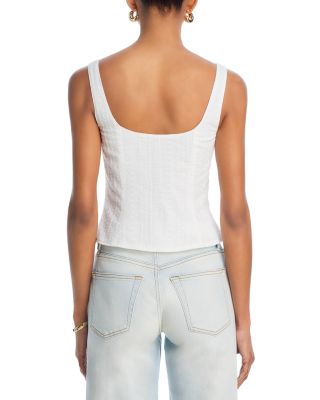 売れ筋商品|||アストール カットソー トップス レディース Women's Alisa Eyelet Cotton Sleeveless Top White Alisa High Low Eyelet Top– ASTR the Label