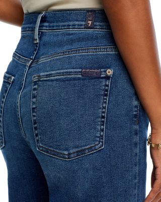 High Rise Cropped Wide Leg Alexa Jeans in Clara