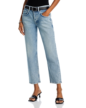 Shop 7 For All Mankind Julia High Rise Cropped Boyfriend Jeans In Serenade