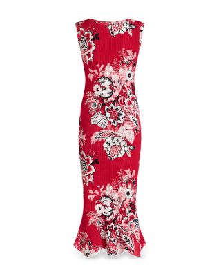 Etro - Floral Print Midi Dress