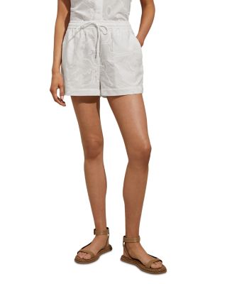 REISS - Nia Embroidered Shorts