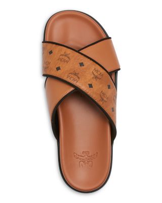 [MCM]★Visetos slide sandals MCM Women's Visetos Slide Sandals | Bloomingdale's