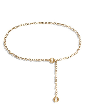 Gerard Darel Veronica Chain Belt In Gold