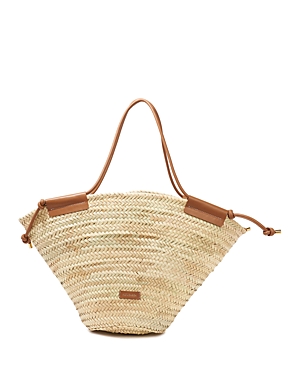 Shop Altuzarra Basket Tote In Natural/canyon