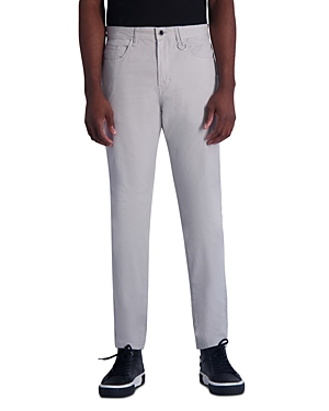 Shop Karl Lagerfeld Slim Fit Jeans In Light Gray