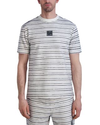 KARL LAGERFELD PARIS - Printed Textured Tee