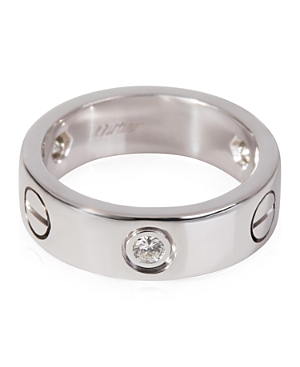 Pre-owned Cartier  Cartier Love 18k White Gold Ring