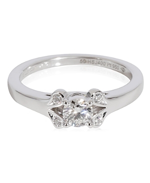 Ballerine 950 Platinum Engagement Ring