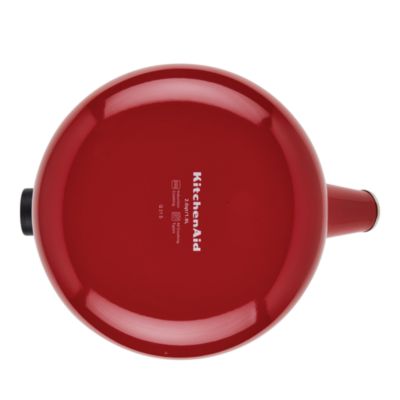 Enameled Steel Induction 2 Qt Whistling Tea Kettle