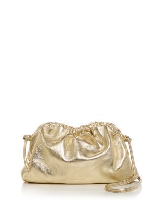 Mini Cloud Leather Clutch