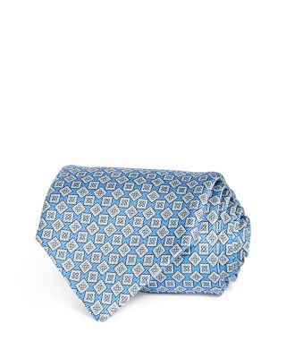 David Donahue Silk Classic Medallion Tie