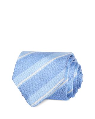 David Donahue Silk Classic Stripe Tie