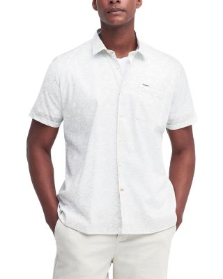 Barbour - Horsehill Cotton Frond Print Regular Fit Button Down Shirt