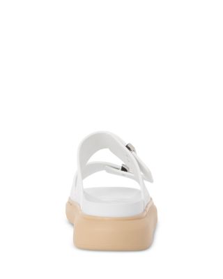 Women's Buckled Slide Sandals