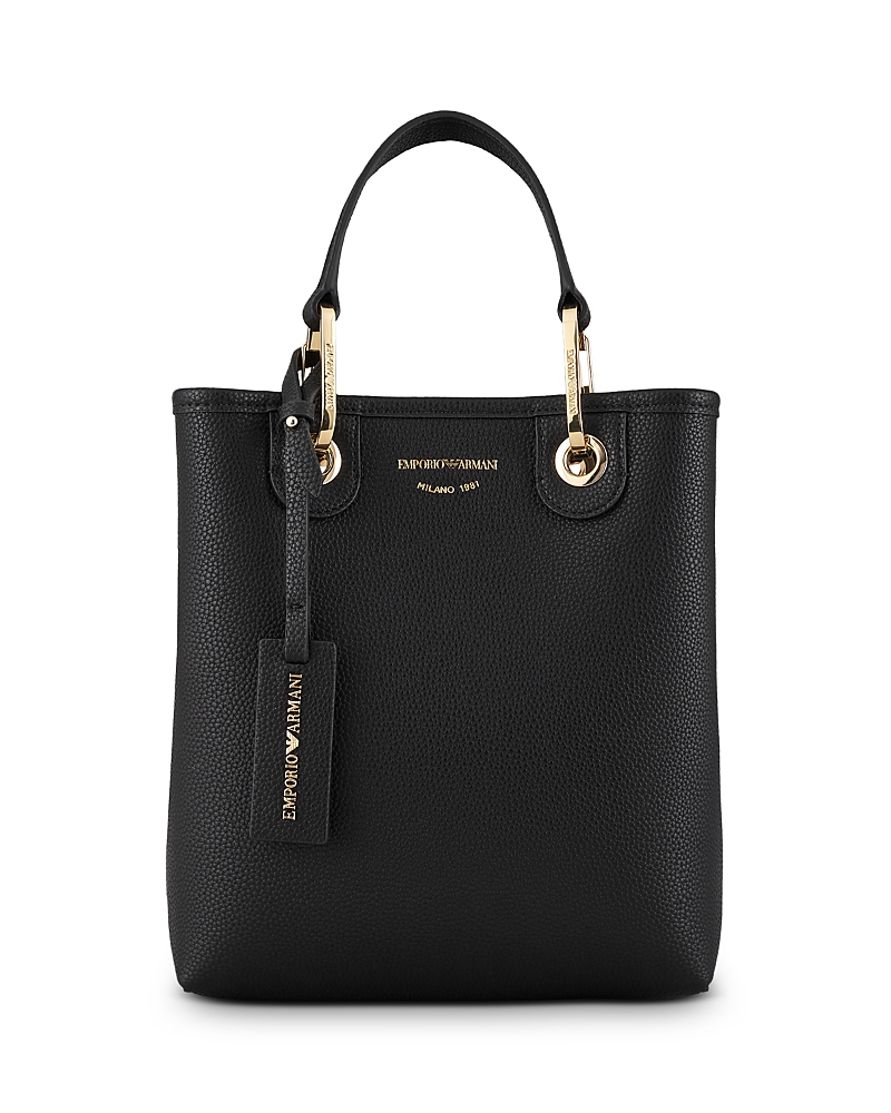 Emporio Armani Deer Print MyEA Vertical Shopper Bag