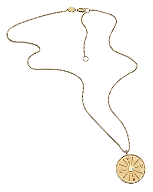 Shop Jennifer Zeuner Adelene Pendant Necklace, 27 In Gold