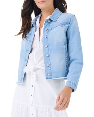 NIC+ZOE - Fringe Detail Denim Jacket