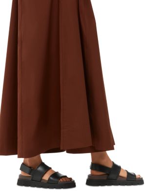 Women's Ruben Black Whipstitch Velcro Sandals