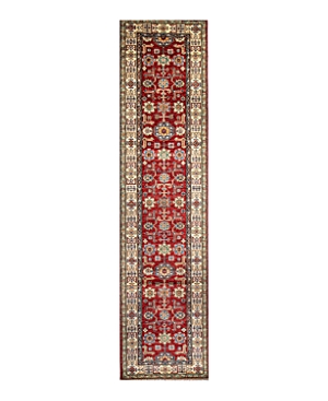 Bashian One Of A Kind Fine Kazak Runner Area Rug, 2'9 X 11'4 In Red