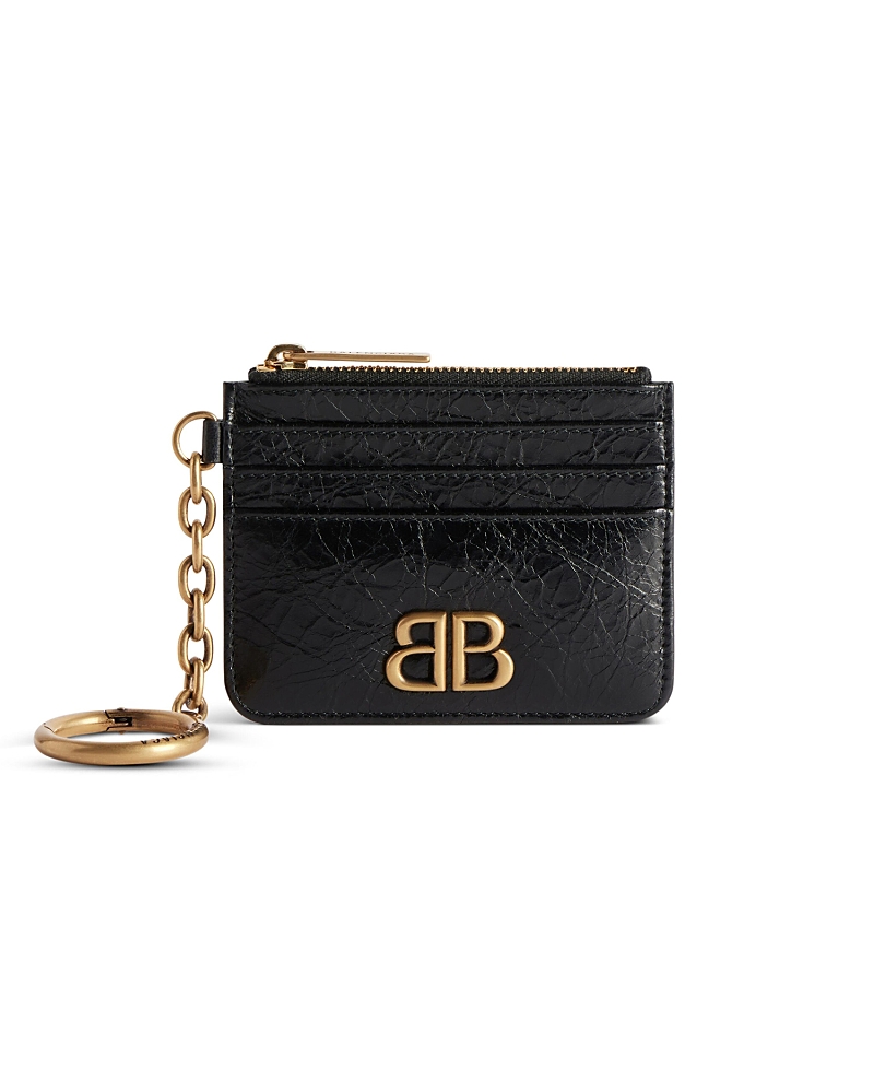 Balenciaga Monaco Card Holder with Keychain