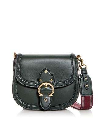 Coach Leather outlet Saddle Crossbody