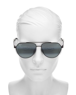 Wai Wai Polarized Aviator Sunglasses, 59mm