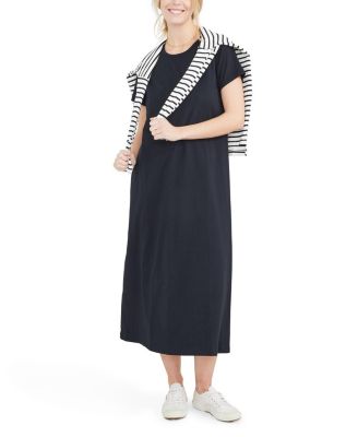 The Maternity Easy Going Nursing T-Shirt Midi Dress