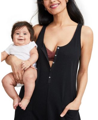 The All Tri Maternity/Nursing Pointelle Jumpsuit