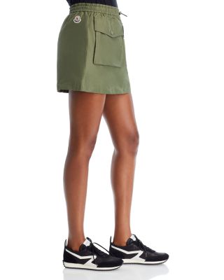 Taffeta Cargo Skirt
