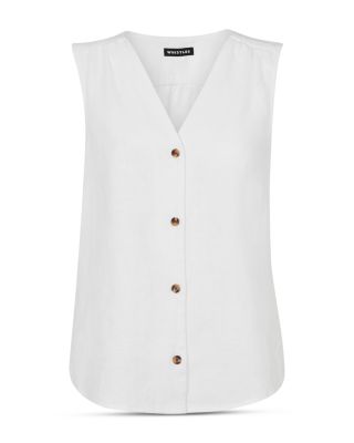Laura Linen Tank Top
