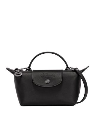 Le Pliage Xtra Leather Mini Crossbody Pouch