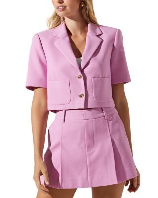 ASTR the Label - Siarah Cropped Blazer