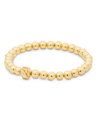 kate spade new york Golden Hour Pave Beaded Stretch Bracelet