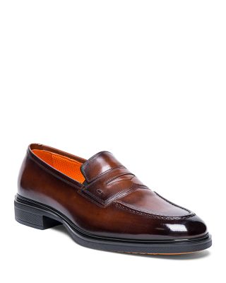 Santoni penny loafers online