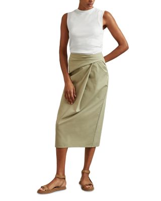 Trudy Ruched Ribbed Tank Top