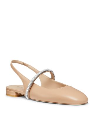 Stuart Weitzman - Women's Stefanie Slingback Flats