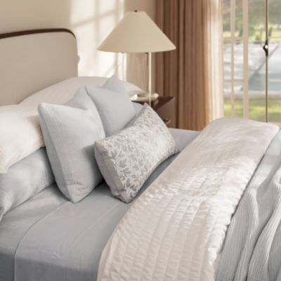 Relaxed Seersucker Duvet Set, King/Cal King
