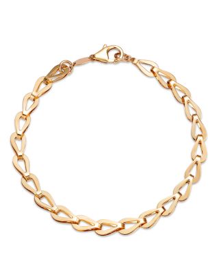 Bloomingdale's Fine Collection - Polished Open Link Chain Bracelet in 14K Yellow Gold