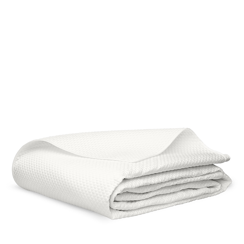 Matouk Alba Quilt, Full/queen In Bone
