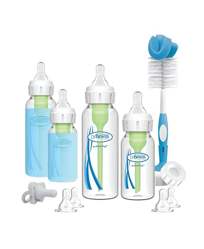 Dr. Brown's AntiColic Options+ Narrow Glass Baby Bottle Starter Set