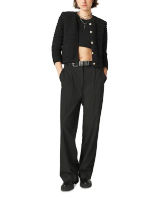 Gaspard Crewneck Cardigan Sweater