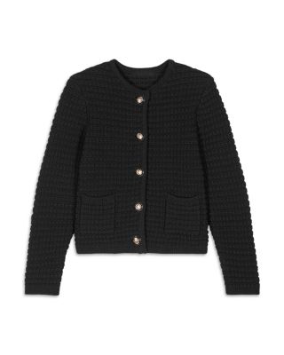 Gaspard Crewneck Cardigan Sweater