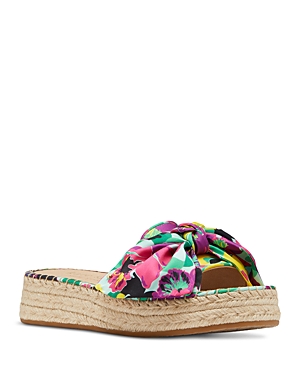 KATE SPADE KATE SPADE NEW YORK WOMEN'S LUCIE TROPICAL FOLIAGE ESPADRILLE SANDALS