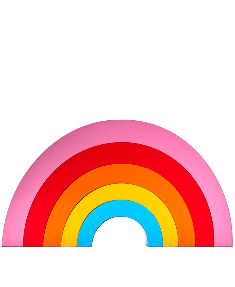 Tara Wilson Designs Rainbow Mirrored Decor In Multi-color