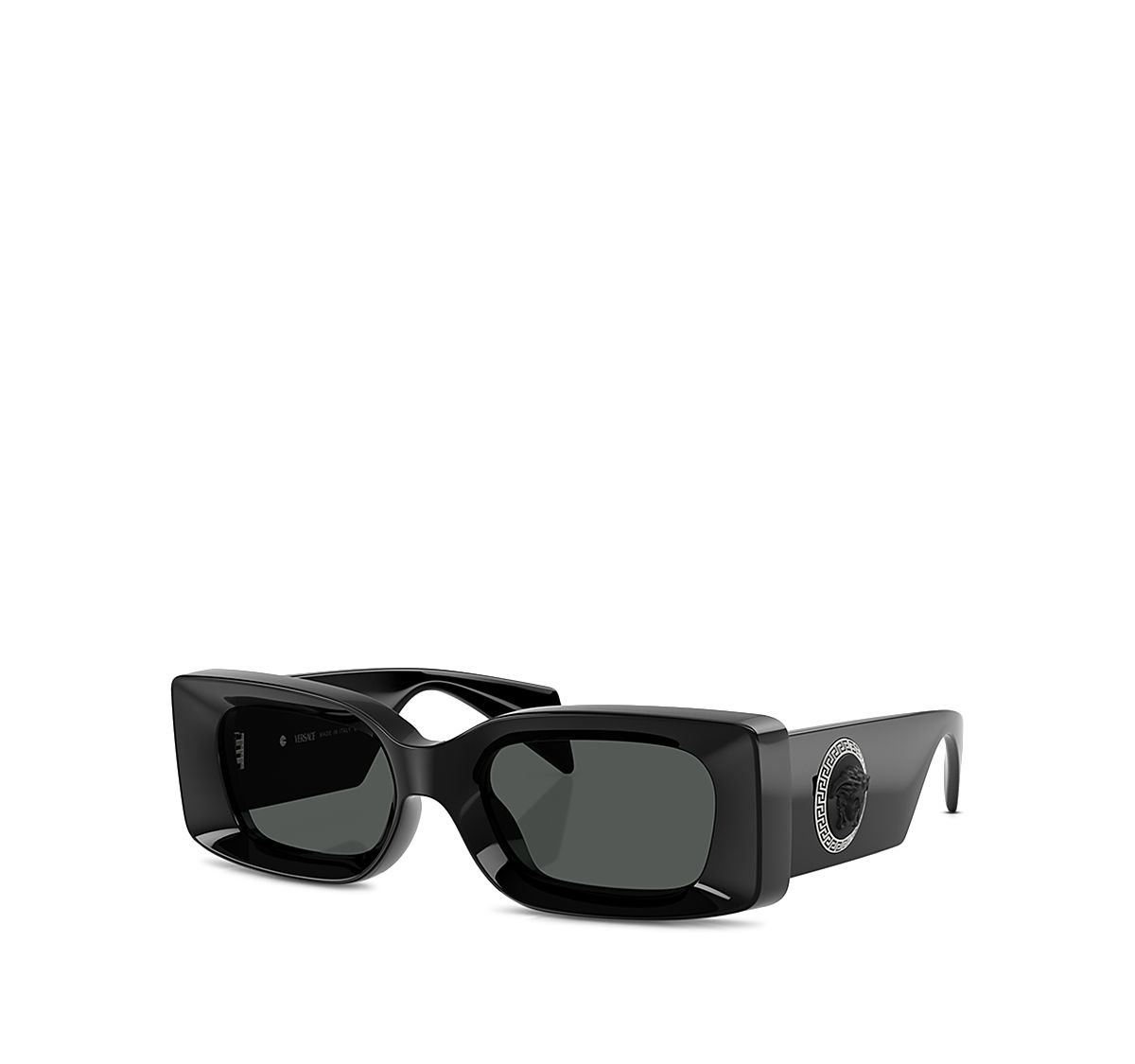 Versace Rectangular Sunglasses, 52mm