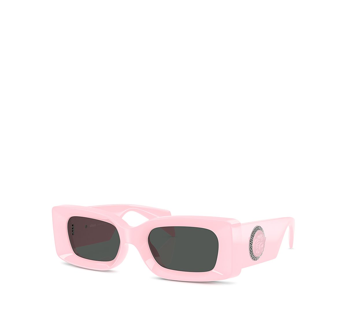 Versace Rectangular Sunglasses, 52mm