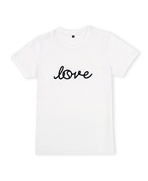 Shop Ame & Lulu Love Stitched Women's Sporty Love T-shirt In White