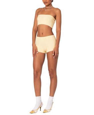 Raegan Cable Knit Shorts