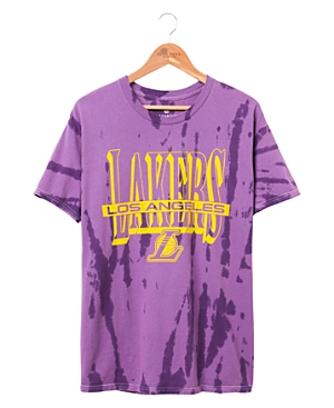 Lakers Tie Dye Short Sleeve Tee