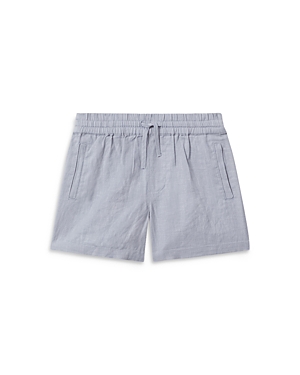 Shop Reiss Boys' Acan Linen Shorts - Little Kid In Soft Blue